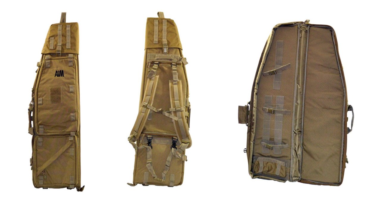 Taktický batoh AIM, Tactical Dragbag, 117x28x8cm, Tan Taktický batoh AIM, Tactical Dragbag, 117x28x8cm, Tan