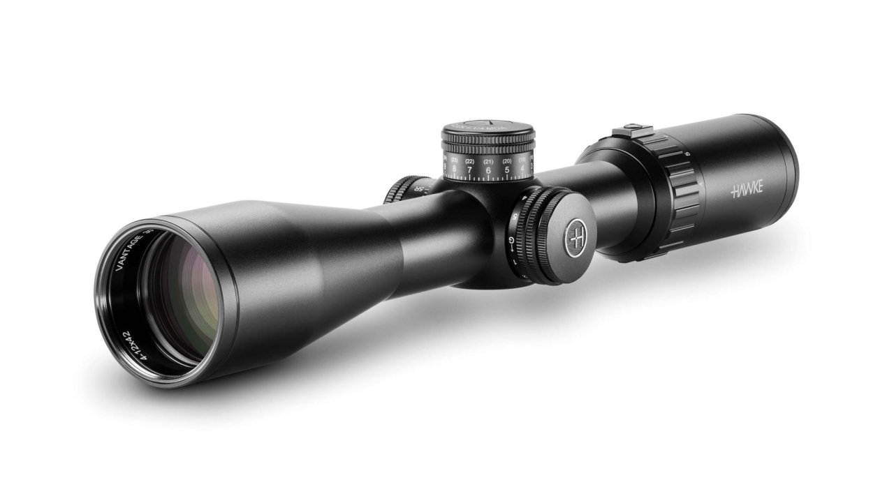 Puškohled Hawke, Vantage 30 WA, 4-12x42, osv. osnova Marksman 6,5 Creedmoor, tubus 30mm Puškohled Hawke, Vantage 30 WA, 4-12x42, osv. osnova Marksman 6,5 Creedmoor, tubus 30mm