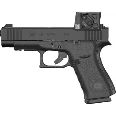 Pistole samonab. Glock, Mod.: G48 A-Cut, 9mm Luger, kolimátor Aimpoint