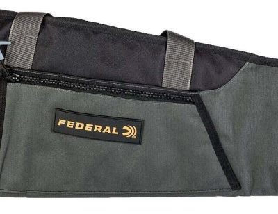 Pouzdro Federal, Field and Range, pro dlouhé zbraně s optikou, 112cm, šedé