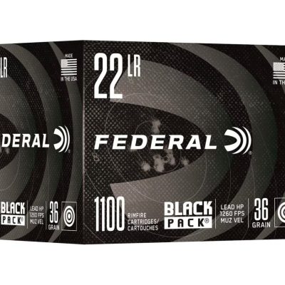 Náboj kulový Federal, Black Pack, .22LR, 36GR (2,33g) Hollow point