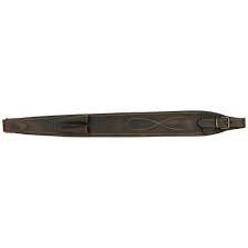 Řemen na zbraň Artipel, kožený polstrovaný, délka 93-103cm, černý