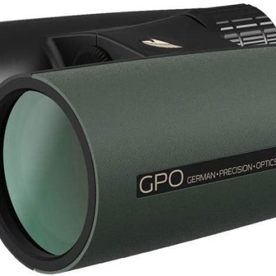 Pozorovací dalekohled GPO, Passion ED, 10x42, černý/ zelený, pouzdro, popruh, krytky
