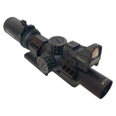 Puškohled FireField, RapidStrike Commando Kit, 1-6x24mm s kolimátorem, černý