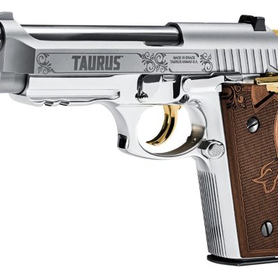Pistole sam. Taurus, Mod: PT-92 Limited, Ráže: 9mm Luger, zdobená, nerez