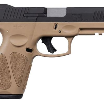 Pistole sam. Taurus, Model: G3, Ráže: 9mm Luger, hl.: 4", ocelová mířidla, Brown/black