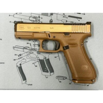Pistole samonab. Glock, Mod.: G19X MOS, Ráže: 9mm Luger, limitovaná edice
