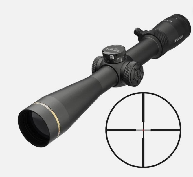 Puškohled Leupold, VX-5HD Gen2, 3-15x44mm, CDS-SZL2, osvětlený FireDot Duplex, černý Puškohled Leupold, VX-5HD Gen2, 3-15x44mm, CDS-SZL2, osvětlený FireDot Duplex, černý