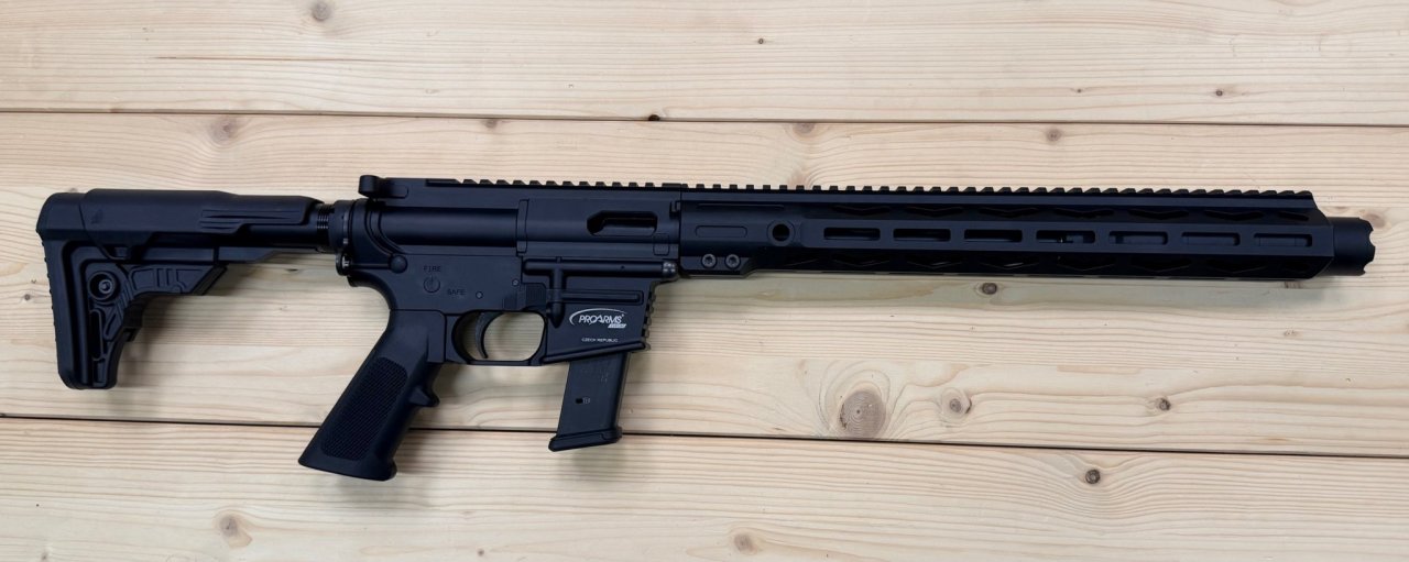 Pistole sam. PROARMS CZ, Model: PDW 9 IS, Ráže: 9mm Luger, hl.: 10" (254mm), černá Pistole sam. PROARMS CZ, Model: PDW 9 IS, Ráže: 9mm Luger, hl.: 10" (254mm), černá