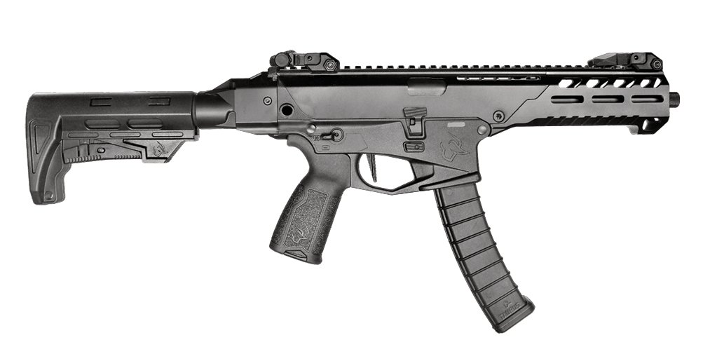 Pistole sam. Taurus, Mod: RPC, Ráže: 9mm Luger, hl.: 8" (203mm), sklop. pažba, černá Pistole sam. Taurus, Mod: RPC, Ráže: 9mm Luger, hl.: 8" (203mm), sklop. pažba, černá