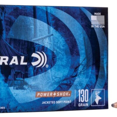 Náboj kulový Federal, Power Shok, .270 Win., 130GR (8,42g), Soft Point