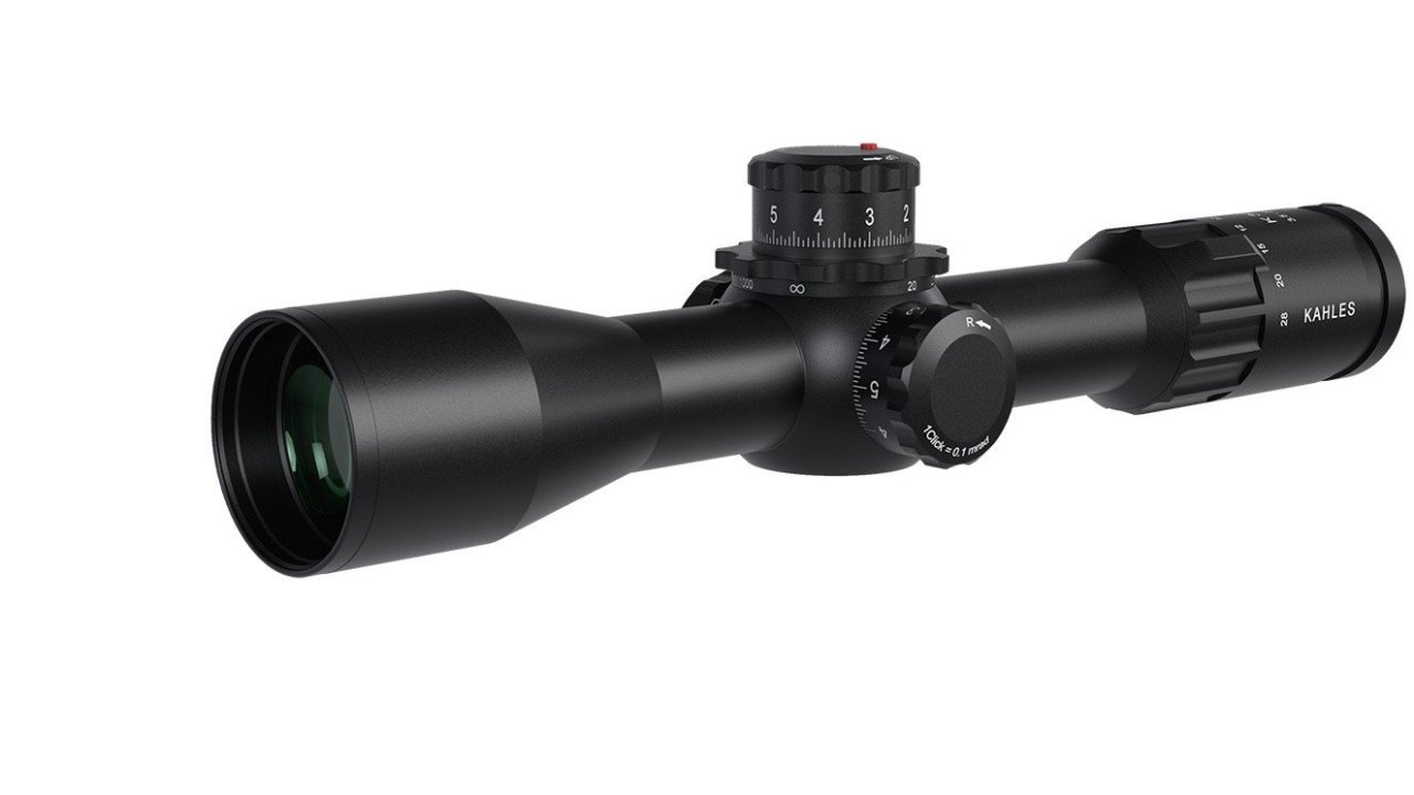 Puškohled Kahles, K328i, 3,5-28x50, SKMR4+, CCW R, černý Puškohled Kahles, K328i, 3,5-28x50, SKMR4+, CCW R, černý