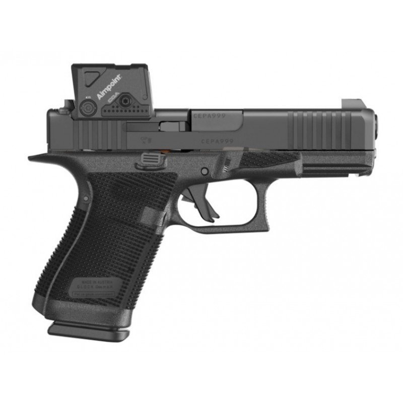 Pistole samonab. Glock, Model: G19 Gen6 COA, Ráže: 9mm Luger, kolimátor Aimpoint Pistole samonab. Glock, Model: G19 Gen6 COA, Ráže: 9mm Luger, kolimátor Aimpoint