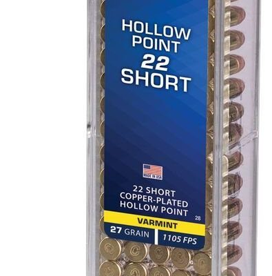 Náboj kulový CCI, Varmint - Short HP, .22 Short, 27GR (1,75g), CPHP