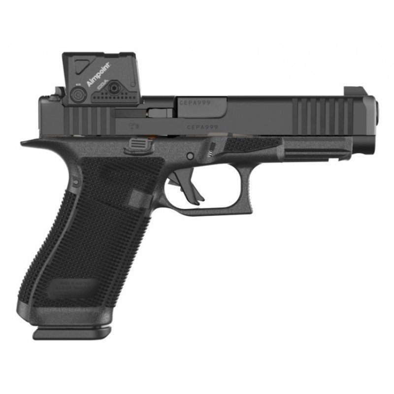 Pistole samonab. Glock, Model: G17 Gen6 COA, Ráže: 9mm Luger, kolimátor Aimpoint Pistole samonab. Glock, Model: G17 Gen6 COA, Ráže: 9mm Luger, kolimátor Aimpoint