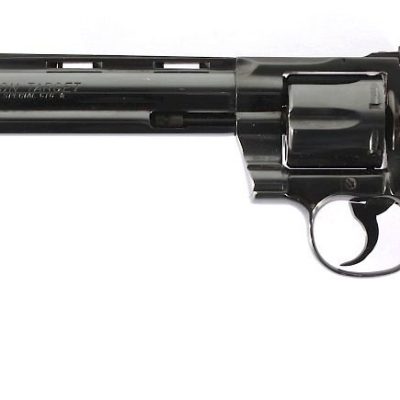 Revolver Colt, Model: Python, Ráže: .357 Mag., hl.: 8" (203mm), 6 ran, Royal Blue