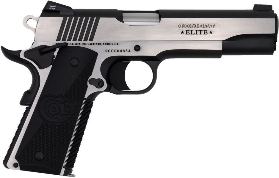 Pistole sam., Colt, Model: 1911 Combat Elite, Ráže: .45 ACP, hl: 5", Two Tone Pistole sam., Colt, Model: 1911 Combat Elite, Ráže: .45 ACP, hl: 5", Two Tone