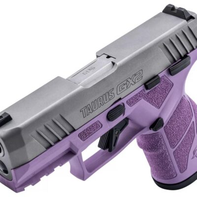 Pistole sam. Taurus, Mod: GX2, Ráže: 9mm Luger, hl.: 85mm, 13+1 ran, fialová/nerez