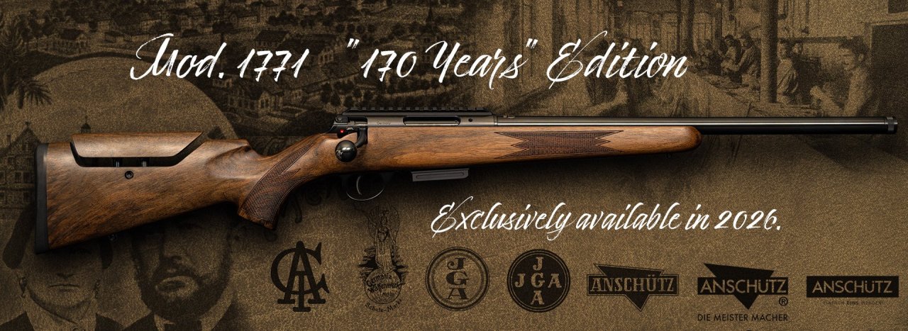 Puška opak. Anschutz, Model: 1771 D Anniversary 170 let, Ráže: .223 Rem, hl.: 51cm Puška opak. Anschutz, Model: 1771 D Anniversary 170 let, Ráže: .223 Rem, hl.: 51cm